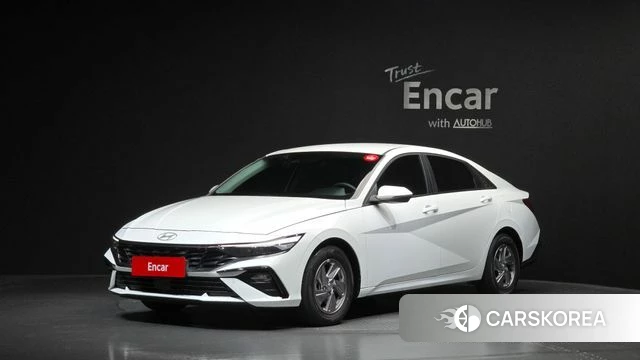 Hyundai The New Avante (CN7) 2024 Белый из Кореи