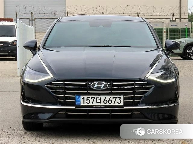 Hyundai Sonata (DN8) 2020 Синий из Кореи