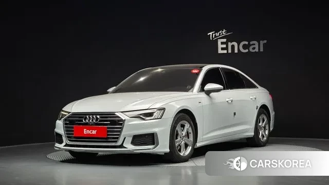 Audi A6 (C8) 2021 Белый из Кореи