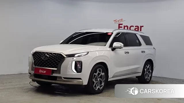 Hyundai Palisade 2022 Белый из Кореи