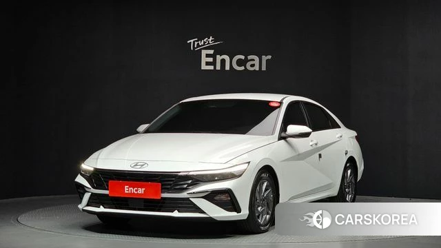 Hyundai The New Avante Hybrid (CN7) 2025 Белый из Кореи
