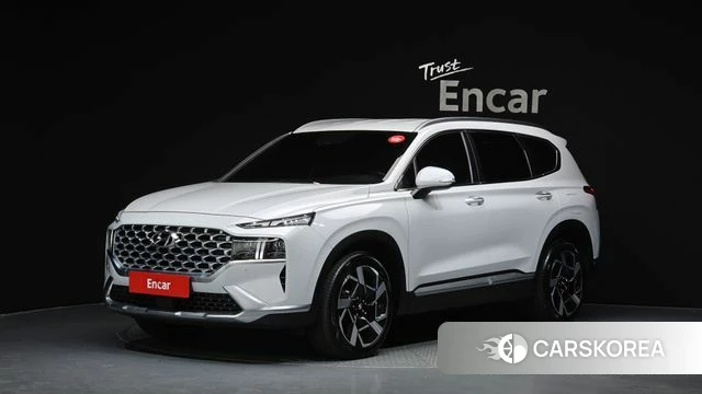 Hyundai The New Santa Fe 2021 Белый из Кореи
