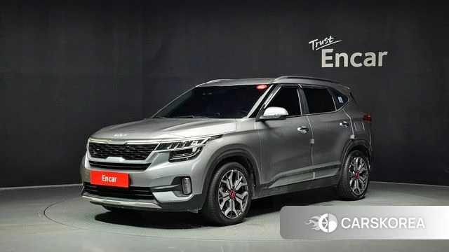 Kia Seltos 2021 Серый из Кореи