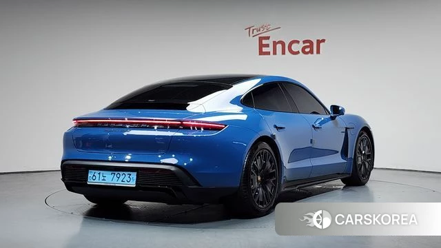 Porsche Taycan 2022 Синий из Кореи