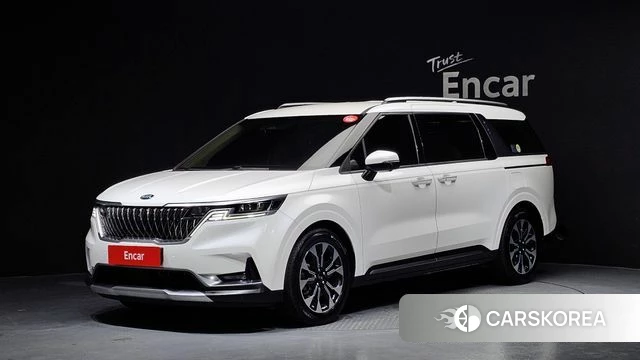 Kia Carnival 4th generation 2021 Белый из Кореи