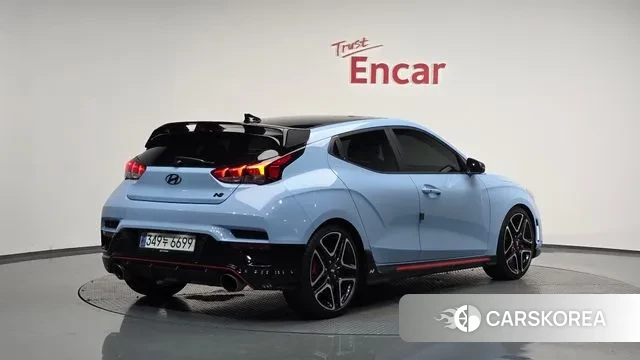 Hyundai Veloster (JS) 2019 Небесно-голубой из Кореи