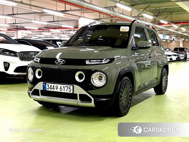 Hyundai Casper 2022 Зеленый из Кореи