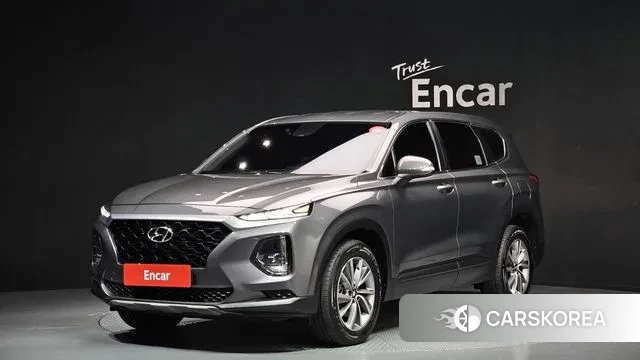 Hyundai Santa Fe TM 2018 Серый из Кореи