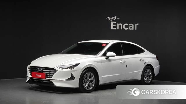 Hyundai Sonata (DN8) 2019 Белый из Кореи