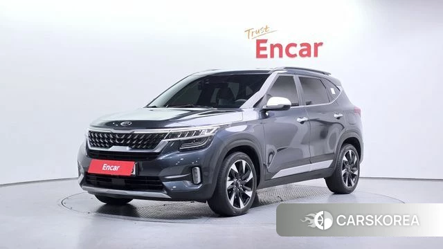 Kia Seltos 2020 Серый из Кореи