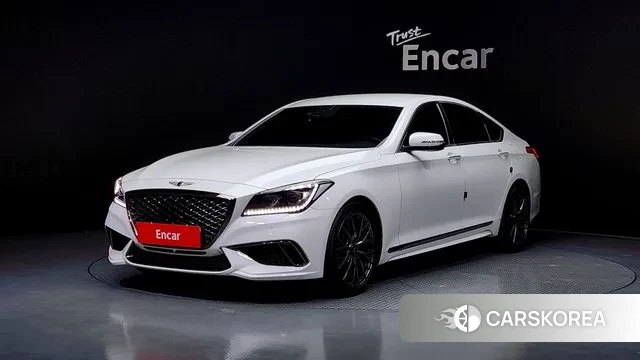 Genesis G80 2019 Белый из Кореи