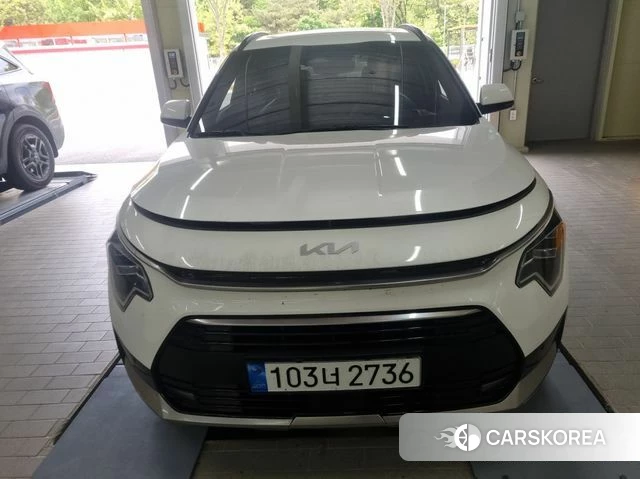 Kia Di Ol Nu Niro 2024 Белый из Кореи