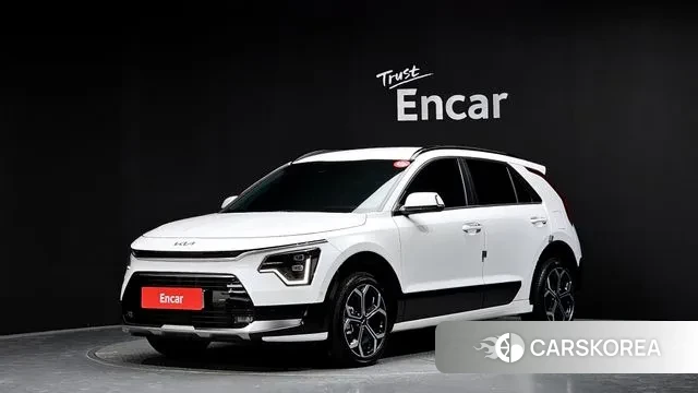 Kia Di Ol Nu Niro 2024 Белый из Кореи