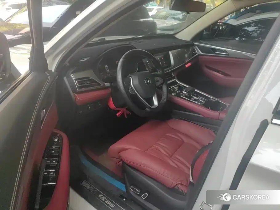 Chang'an CS85 COUPE 2021 Белый из Китая
