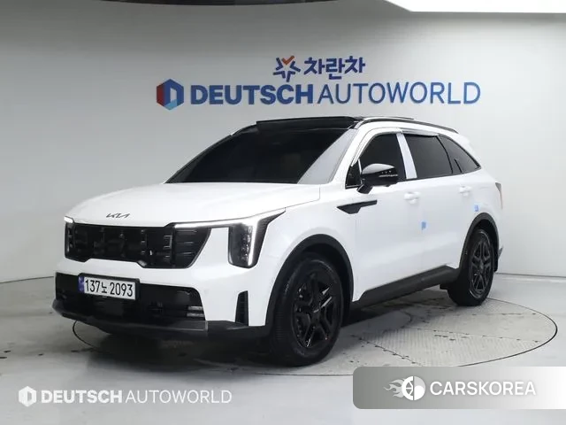 Kia The New Sorento 4th Generation 2025 Белый из Кореи