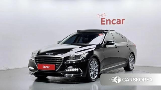 Genesis G80 2019 Черный из Кореи