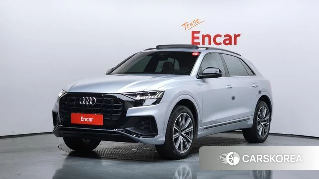 Audi Q8 (4M) 2021 Серебряный из Кореи