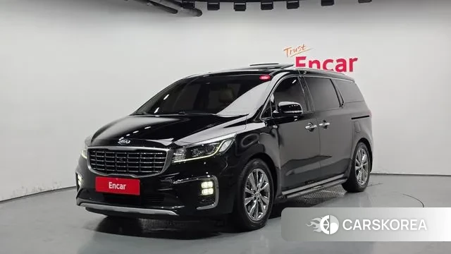 Kia The New Carnival 2018 Черный из Кореи