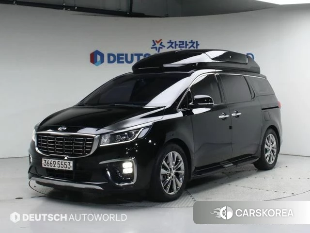 Kia The New Carnival 2019 Черный из Кореи
