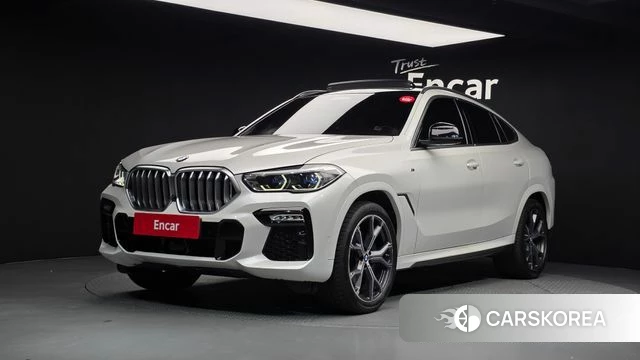 BMW X6 (G06) 2021 Белый из Кореи