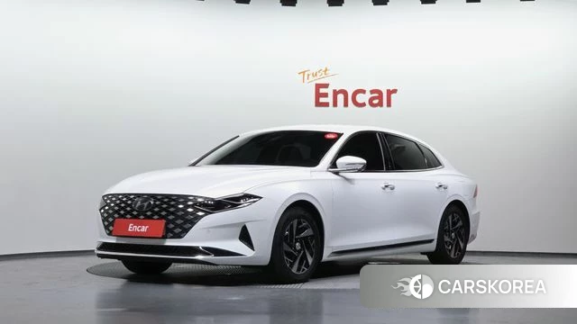 Hyundai The New Grandeur IG Hybrid 2021 Белый из Кореи