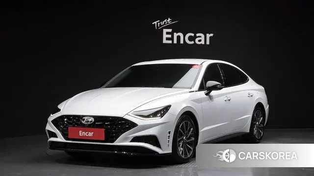 Hyundai Sonata (DN8) 2021 Белый из Кореи