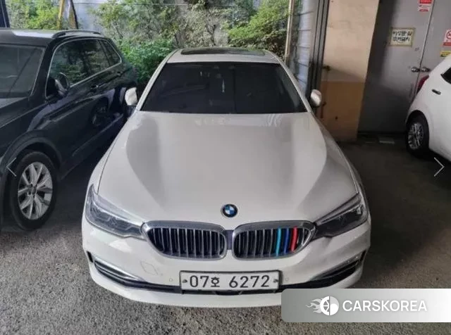 BMW 5 Series (G30) 2019 Белый из Кореи