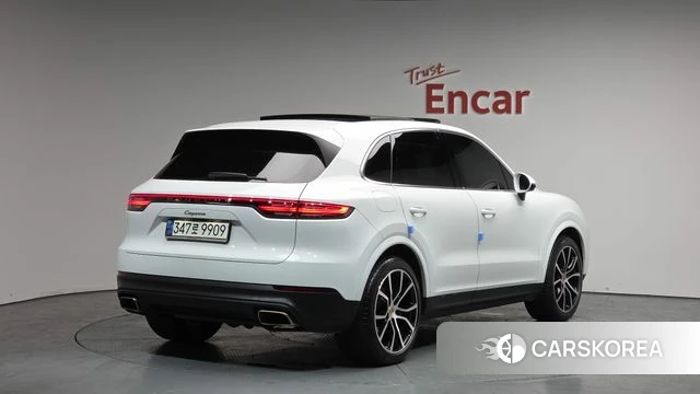 Porsche Cayenne (PO536) 2021 Белый из Кореи