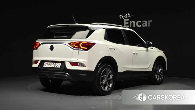 Ssangyong Beautiful Korando 2021 Белый из Кореи