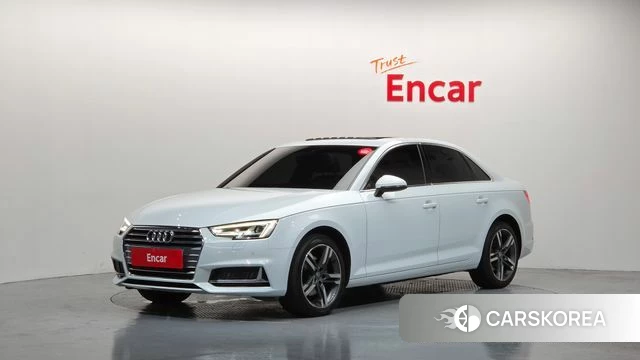 Audi A4 (B9) 2019 Белый из Кореи