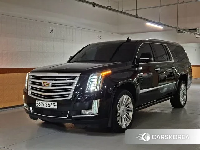 Cadillac Escalade 2019 Черный из Кореи