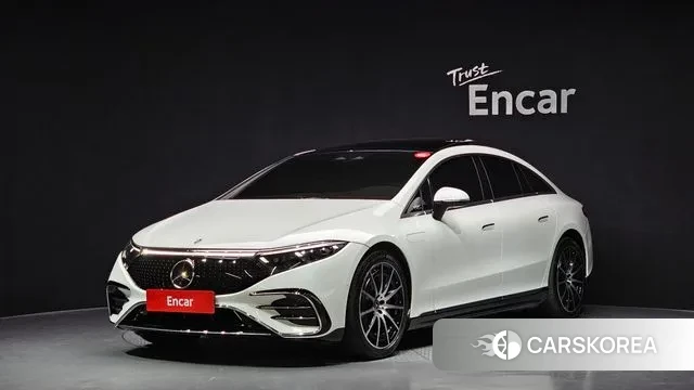 Mercedes-Benz EQS V297 2023 Белый из Кореи