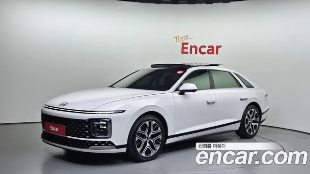 Hyundai Grandeur (GN7) 2023 Белый из Кореи