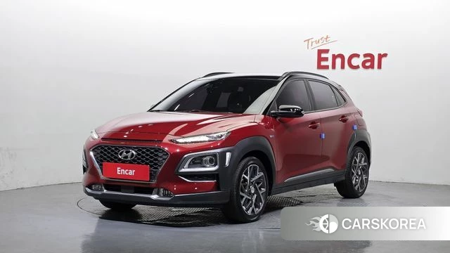 Hyundai Kona Hybrid 2020 Красный из Кореи