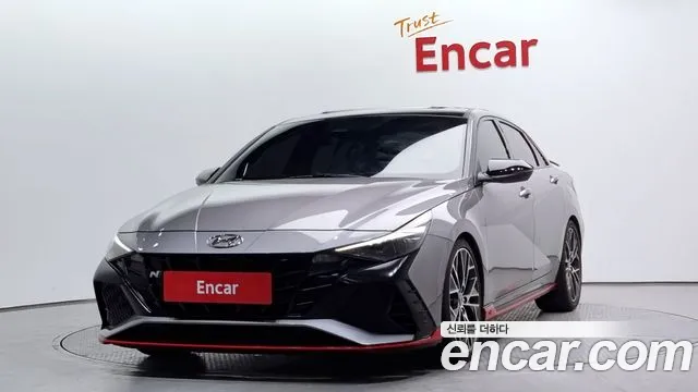 Hyundai Avante (CN7) 2021 Серый из Кореи