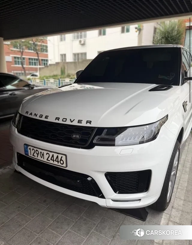 Land Rover Range Rover Sport 2nd Generation 2022 Белый из Кореи