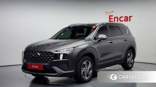 Hyundai The New Santa Fe 2022 Серый из Кореи