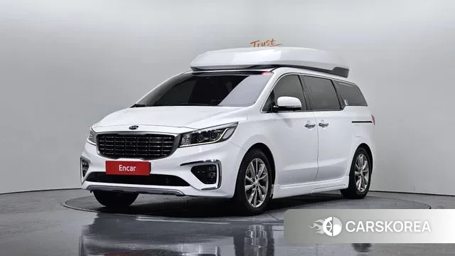 Kia The New Carnival 2019 Белый из Кореи