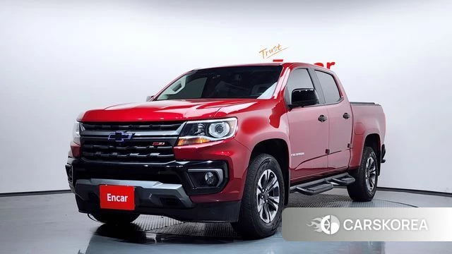 Chevrolet (GM Daewoo) Real New Colorado 2022 Красный из Кореи