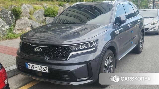 Kia Sorento 4th Generation 2021 Серый из Кореи