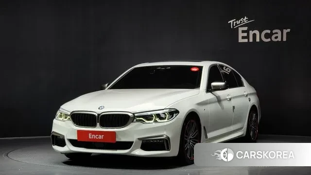 BMW 5 Series (G30) 2019 Белый из Кореи