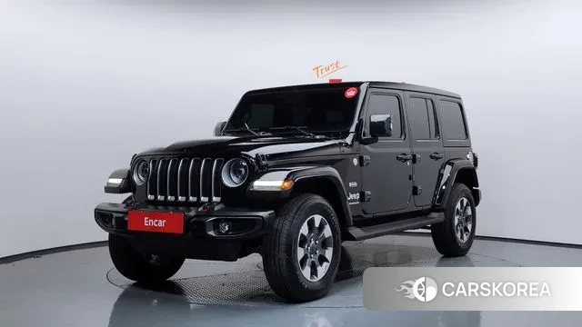 Jeep Wrangler (JL) 2023 Черный из Кореи