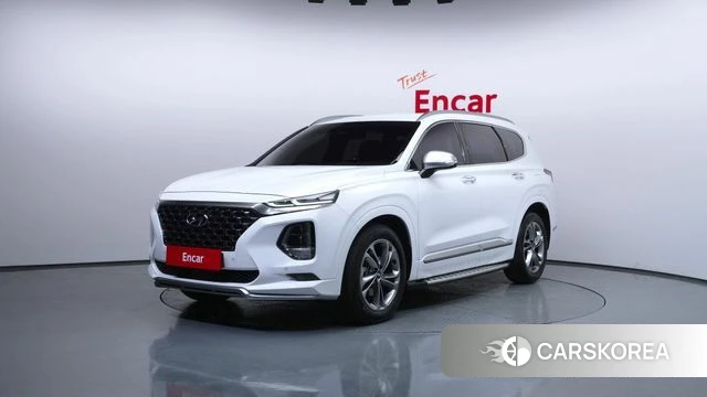 Hyundai Santa Fe TM 2019 Белый из Кореи