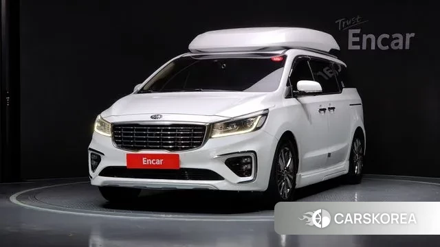 Kia The New Carnival 2019 Белый из Кореи