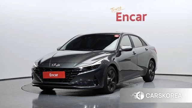 Hyundai Avante (CN7) 2023 Серый из Кореи