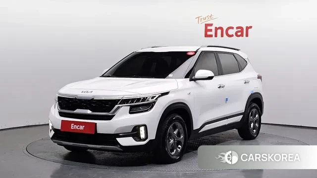 Kia Seltos 2022 Белый из Кореи