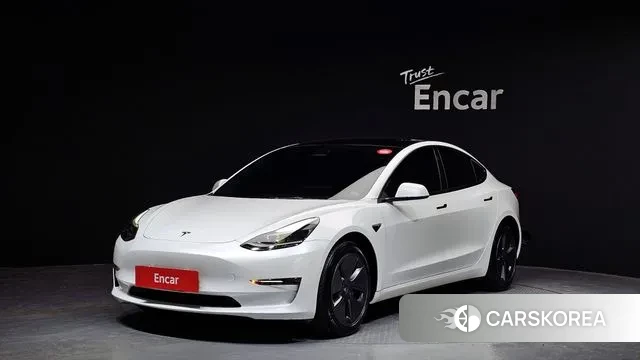 Tesla Model 3 2022 Белый из Кореи