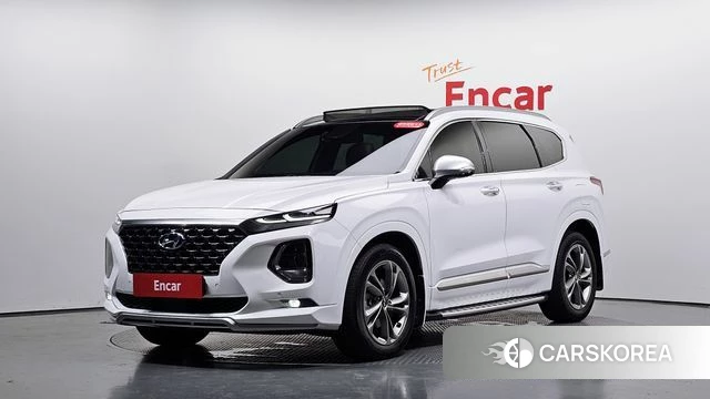 Hyundai Santa Fe TM 2018 Белый из Кореи