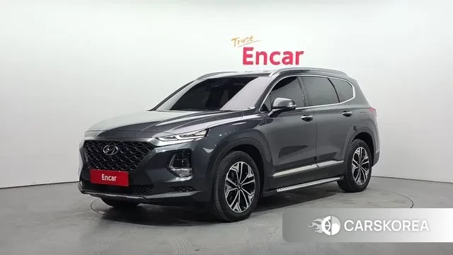 Hyundai Santa Fe TM 2018 Серый из Кореи
