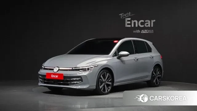 Volkswagen Golf 8th Generation 2025 Серебристо-серый из Кореи